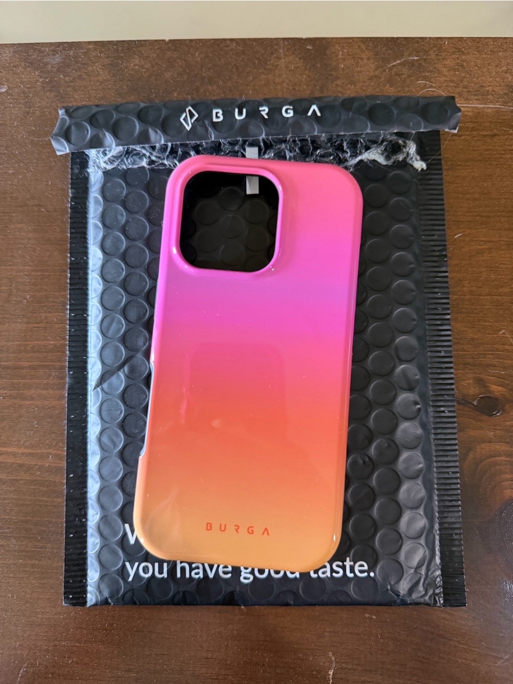 Burga Pink to Orange Gradient Phone Case